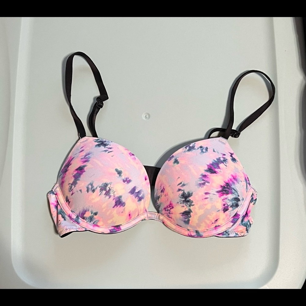 Pink Push-Up Bra